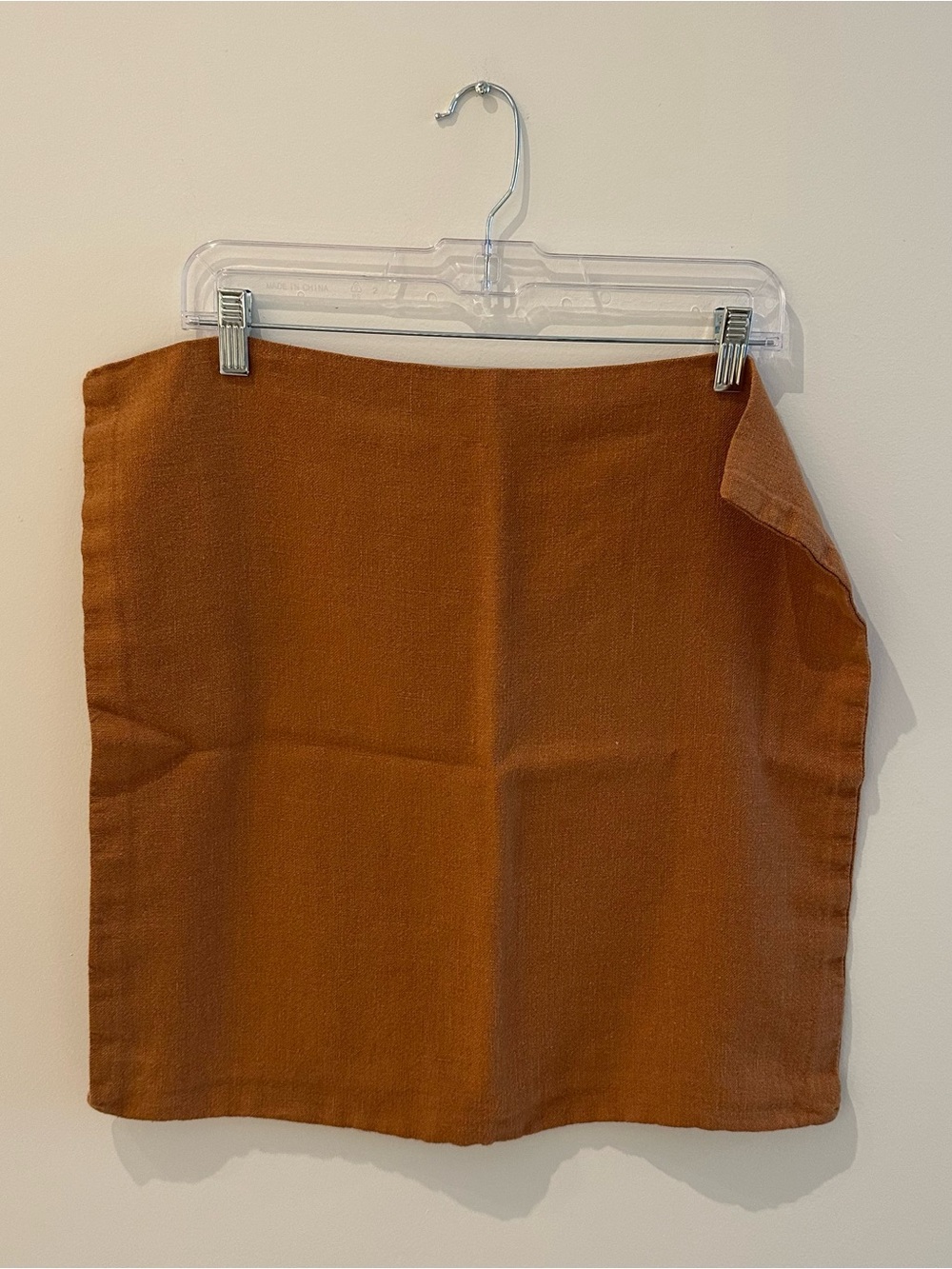 CB2 Copper Linen Throw Pillowcase - Qty 2 - Picture 3 of 5